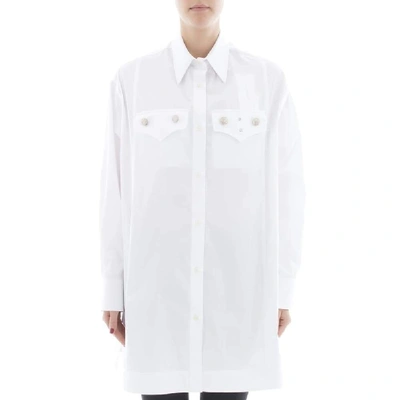 Calvin Klein White Cotton Shirt - Atterley