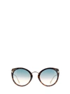 TOM FORD BROWN ACETATE SUNGLASSES,FT068353P