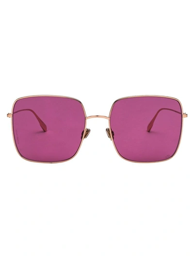 Dior Women's Gold Metal Sunglasses
