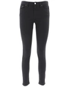 Acne Studios Climb Used Black Denim Jeans In Black