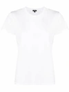 ASPESI ASPESI WOMEN'S WHITE COTTON T-SHIRT,Z013243885072 XS