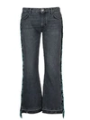 ALANUI ALANUI WOMEN'S BLACK COTTON JEANS,LWYA003R190260219488 28