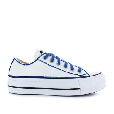 Converse Womens White Fabric Sneakers