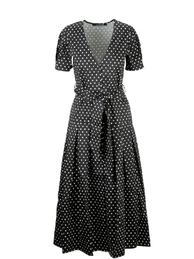 Andamane Women's Black Cotton Dress