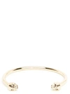 ALEXANDER MCQUEEN ALEXANDER MCQUEEN WOMEN'S GOLD METAL BRACELET,553652J160O0953 M