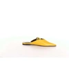 OFF-WHITE YELLOW LEATHER LOAFERS,OWIA120E18B280886088