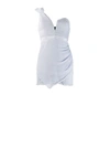 ALICE MCCALL WHITE SYNTHETIC FIBERS DRESS,AMD27168CRYSTAL
