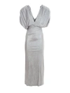 CIRCUS HOTEL CIRCUS HOTEL WOMEN'S SILVER SYNTHETIC FIBERS DRESS,H9EJ90Y29 XS