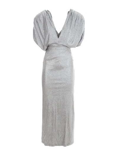 Circus Hotel Women's Silver Synthetic Fibers Dress