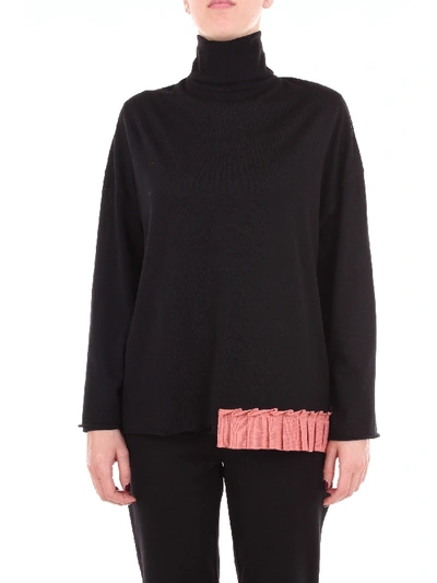 Terre Alte Black Other Materials Sweater