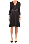 BURBERRY BURBERRY WOMEN'S BLACK VISCOSE DRESS,MCBI38103 10