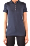 BURBERRY BURBERRY WOMEN'S BLUE COTTON POLO SHIRT,MCBI38241 XS