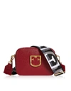 FURLA RED LEATHER SHOULDER BAG,1027912