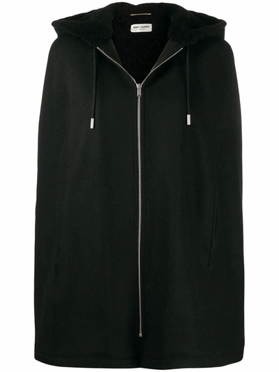 Saint Laurent Women's Black Wool Waistcoat