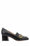 GUCCI GUCCI WOMEN'S BLACK LEATHER PUMPS,408208C9D001000 41