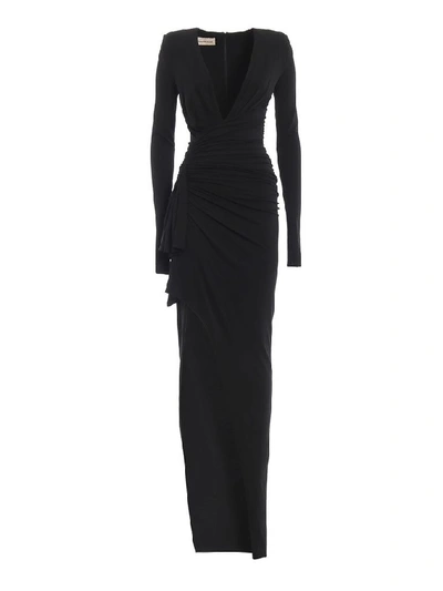 Alexandre Vauthier Women's Black Polyester Dress