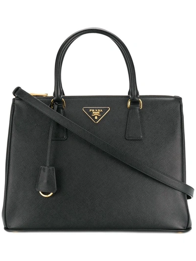 Prada Women's Black Leather Handbag