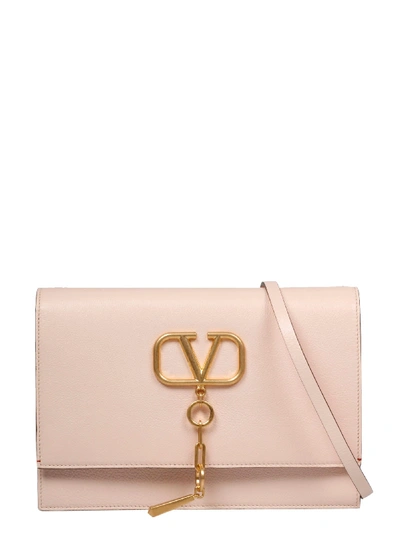 Valentino Garavani Pink Leather Shoulder Bag