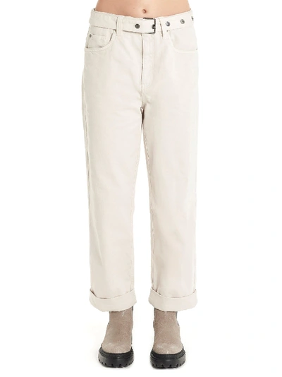 Brunello Cucinelli Beige Cotton Jeans