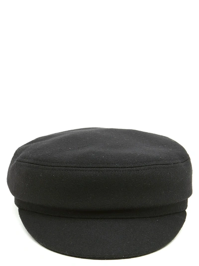 Isabel Marant Black Wool Hat