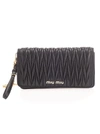 MIU MIU MIU MIU WOMEN'S BLACK LEATHER SHOULDER BAG,5DH029N88F0002 UNI