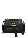 VALENTINO GARAVANI BLACK LEATHER SHOULDER BAG,SW2B0E67ADA0NO