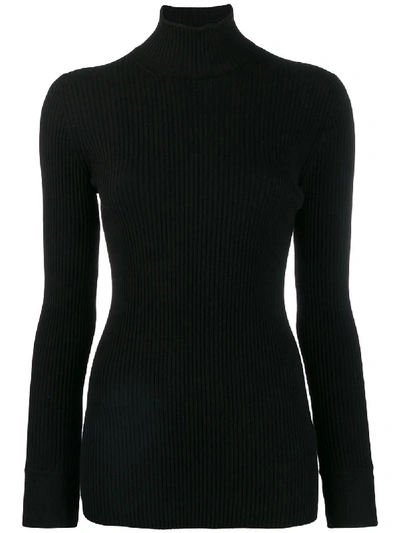 Agnona Black Wool Sweater