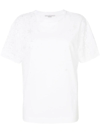 Stella Mccartney Women's White Cotton T-shirt
