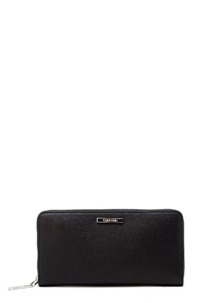 Calvin Klein Black Polyurethane Wallet