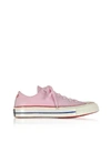 CONVERSE PINK FABRIC SNEAKERS,563490C107