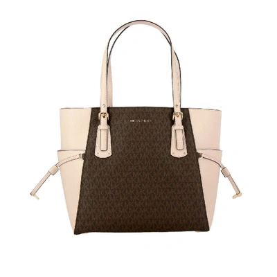 Michael Kors Brown Leather Tote
