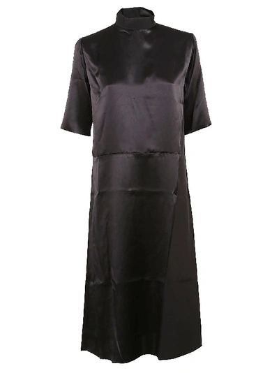 Aries Arise Black Silk Dress