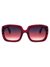 DIOR DIOR WOMEN'S BURGUNDY ACETATE SUNGLASSES,DDIORLHFFF 54