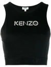 KENZO KENZO WOMEN'S BLACK COTTON TANK TOP,F962TO83495199 S