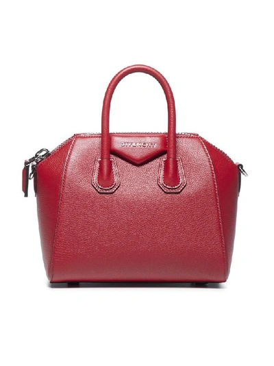 Givenchy Red Leather Handbag