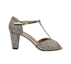 ANNIEL SILVER LEATHER HEELS,1782LMCPCP