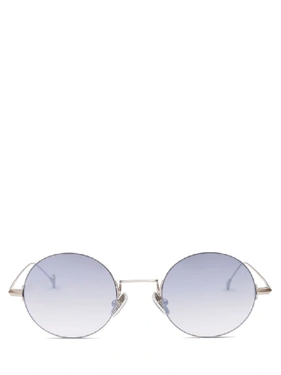 Eyepetizer Olivier Silver Round Sunglasses