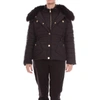 BOUTIQUE MOSCHINO BOUTIQUE MOSCHINO WOMEN'S BLACK POLYESTER DOWN JACKET,A061661811555 42