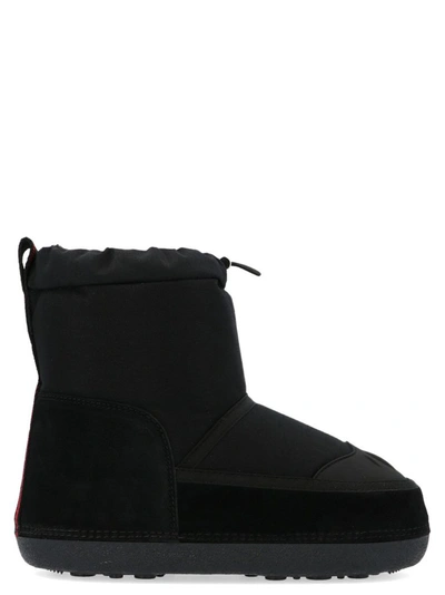 Dsquared2 Women's Black Fabric Ankle Boots