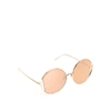 LINDA FARROW LINDA FARROW WOMEN'S GOLD METAL SUNGLASSES,LFL851C3 59