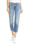 RAG & BONE DRE SLIM BOYFRIEND JEANS,WDD19F2643K1DH