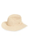 HELEN KAMINSKI DESMONDA PACKABLE RAFFIA FEDORA,DESMONDA