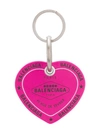 BALENCIAGA CASINO HEART KEYRING