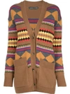 ALEXA CHUNG jacquard knit cardigan