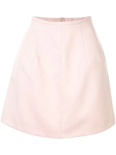 Dice Kayek Tulip Mini Skirt In Pink