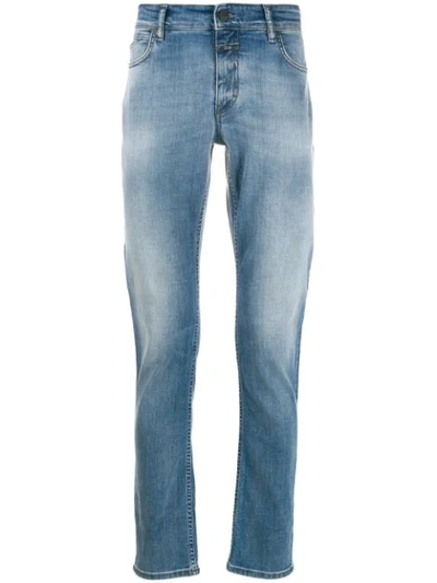 Closed Straight-leg Denim Trousers In Blue