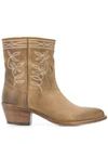 SARTORE WESTERN EMBROIDERED BOOTS