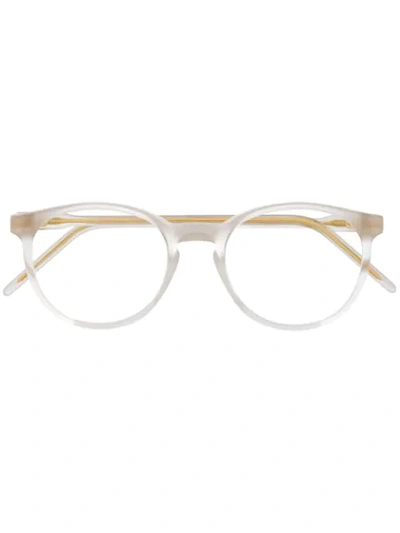 Reiz Round Frame Optical Glasses - 白色 In White