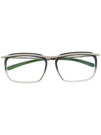 Reiz Square Frame Optical Glasses - 绿色 In Green
