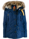 PARAJUMPERS FUR TRIMMED PADDED COAT
